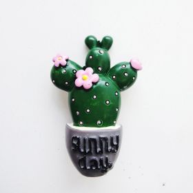 Car Air Outlet Perfume Clip Creative Simulation Potted Cactus Car Air Conditioner Air Outlet Clip Car Decoration