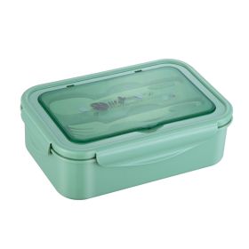 Microwave Oven Heating Lunch Box Rectangular Fruit Container