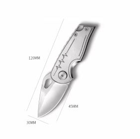 Multifunctional Self-defense Folding Stainless Steel Mini Fruit Knife