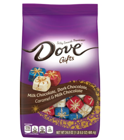 Dove Promises Christmas Stocking Stuffer Milk;  Dark & Caramel Chocolate